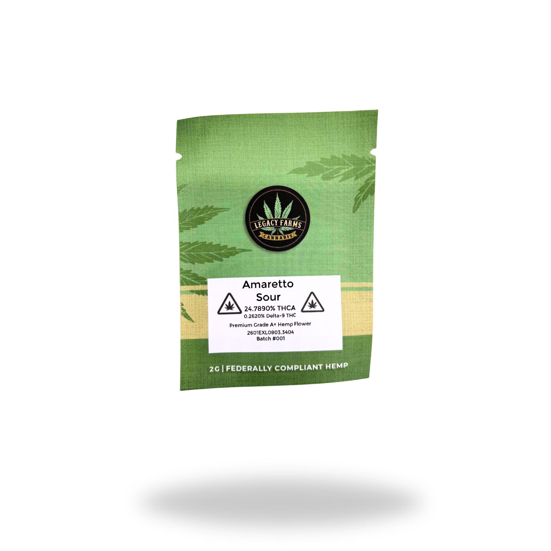 Amaretto Sour Legacy Farms Harvest Collection Flower The Hemp Farmacy 2 Grams