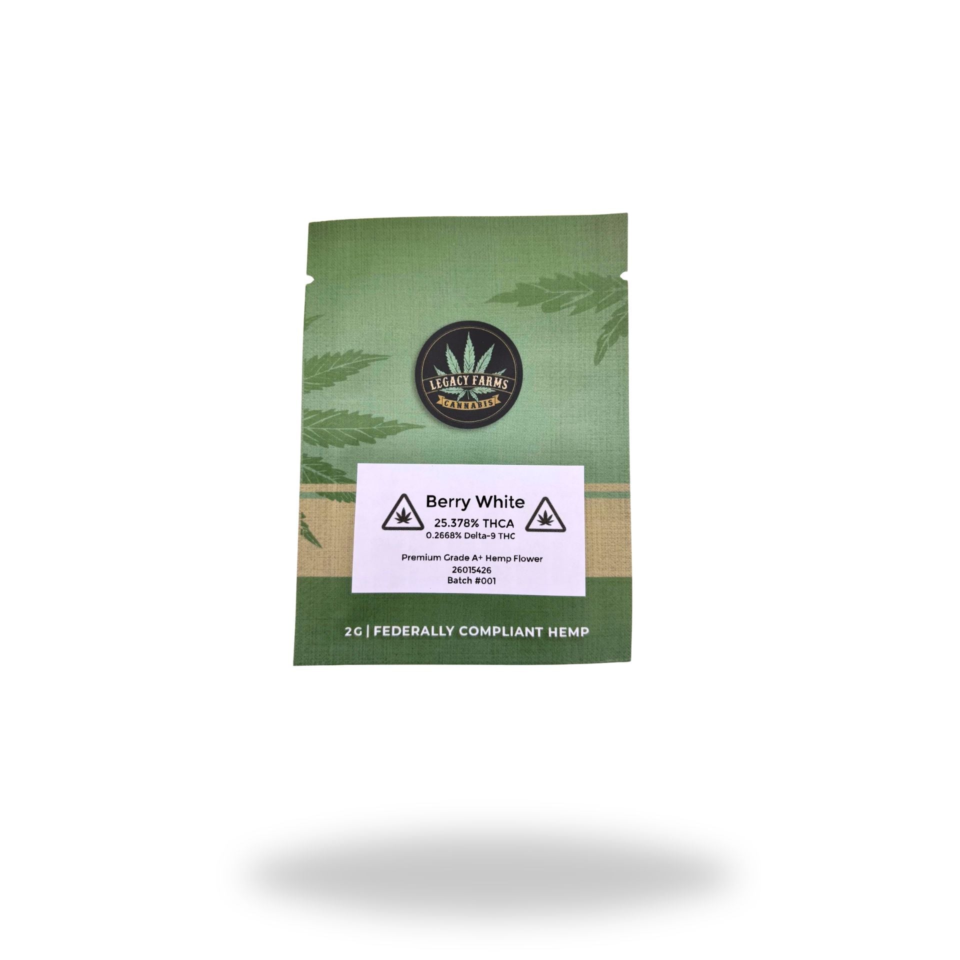 Berry White Legacy Farms Harvest Collection Flower Flower Legacy Farms 2 Grams