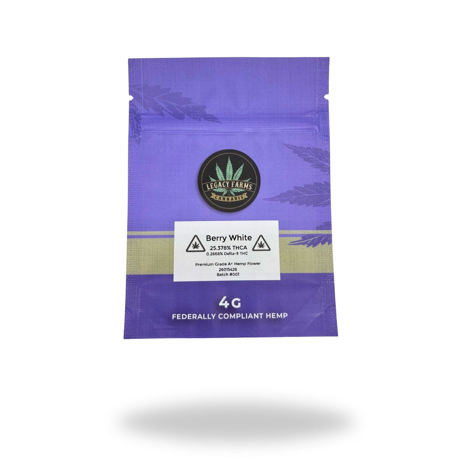 Berry White Legacy Farms Harvest Collection Flower Flower Legacy Farms 4 Grams