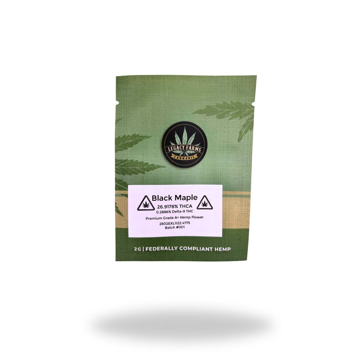 Black Maple Legacy Farms Harvest Collection Flower Flower Legacy Farms 2 Grams