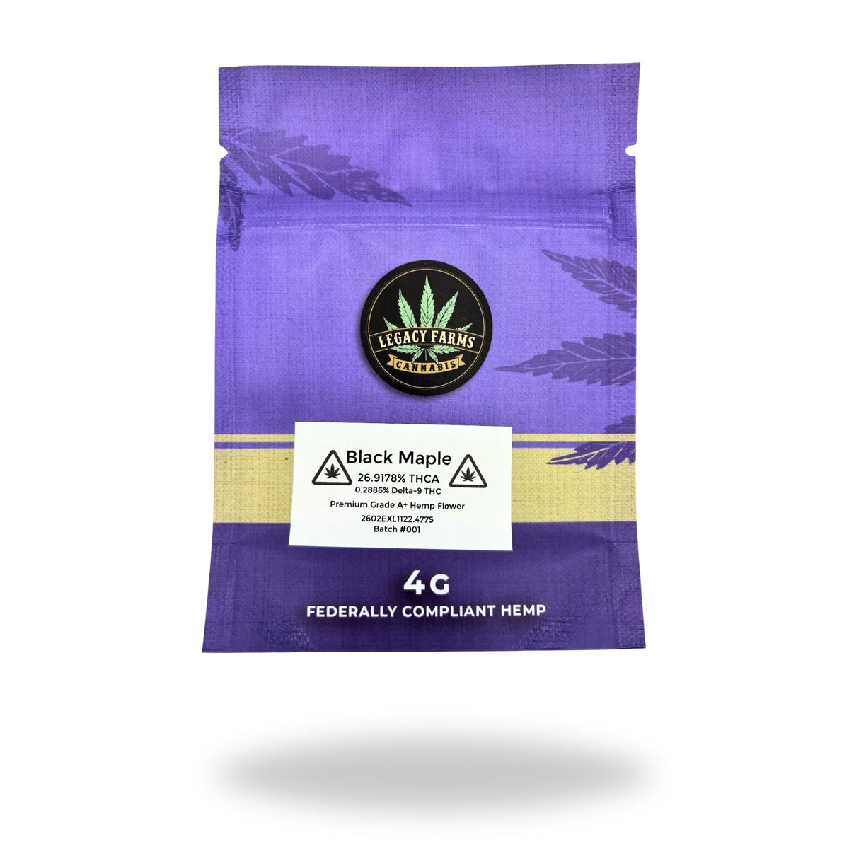 Black Maple Legacy Farms Harvest Collection Flower Flower Legacy Farms 4 Grams