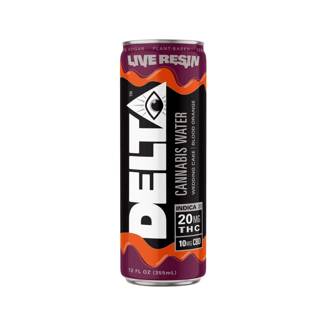 Blood Orange Delta 9 CBD Live Resin Water Drink The Hemp Farmacy