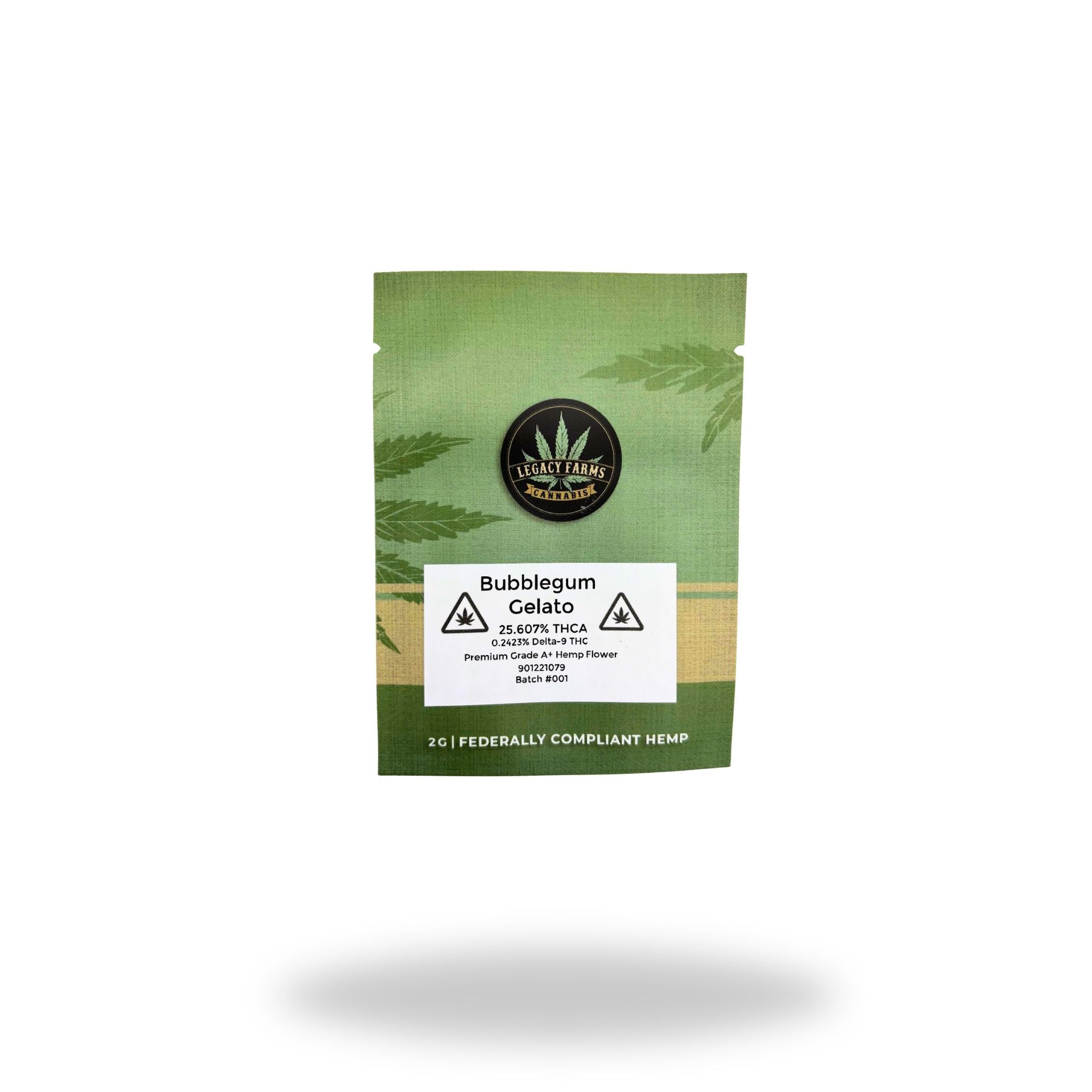 Bubblegum Gelato Legacy Farms Harvest Collection Flower Flower Legacy Farms 2 Grams