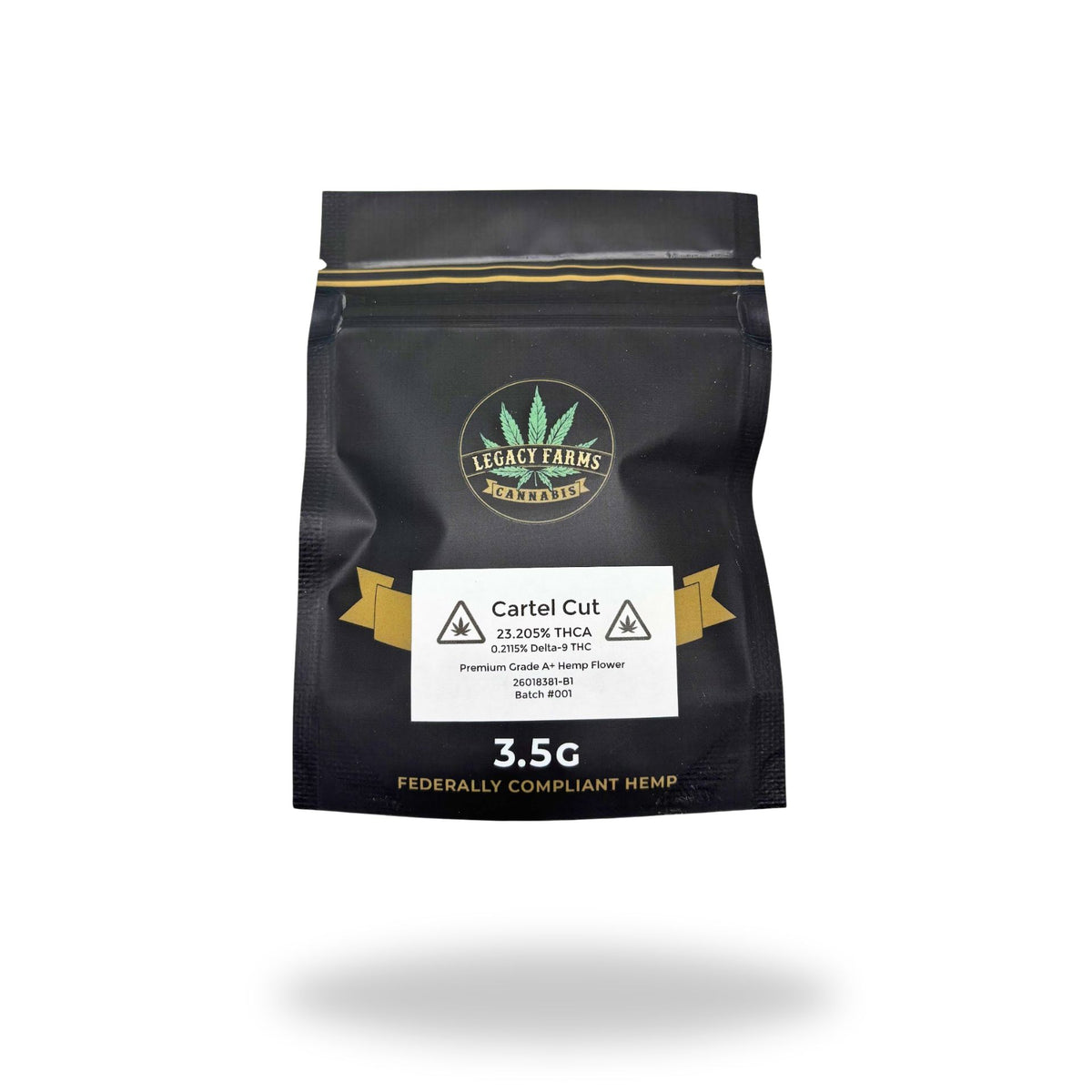 Cartel Cut Legacy Farms Grade A THCa Flower Flower Legacy Farms Eighth