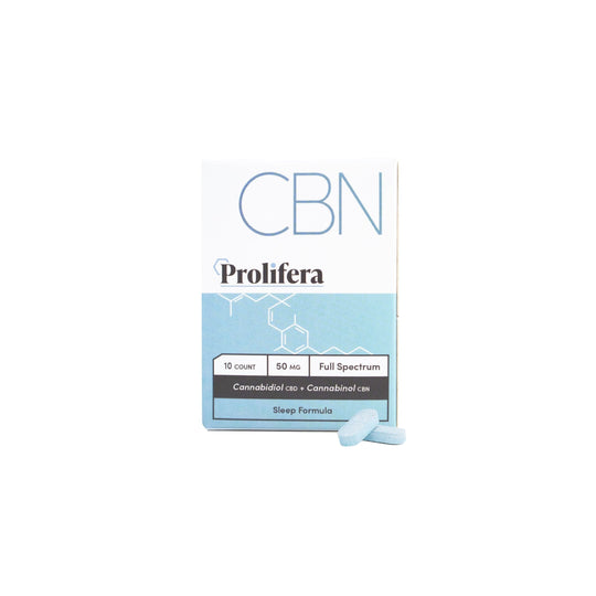 CBN Prolifera Instant Relief Tablets The Hemp Farmacy 10 Count