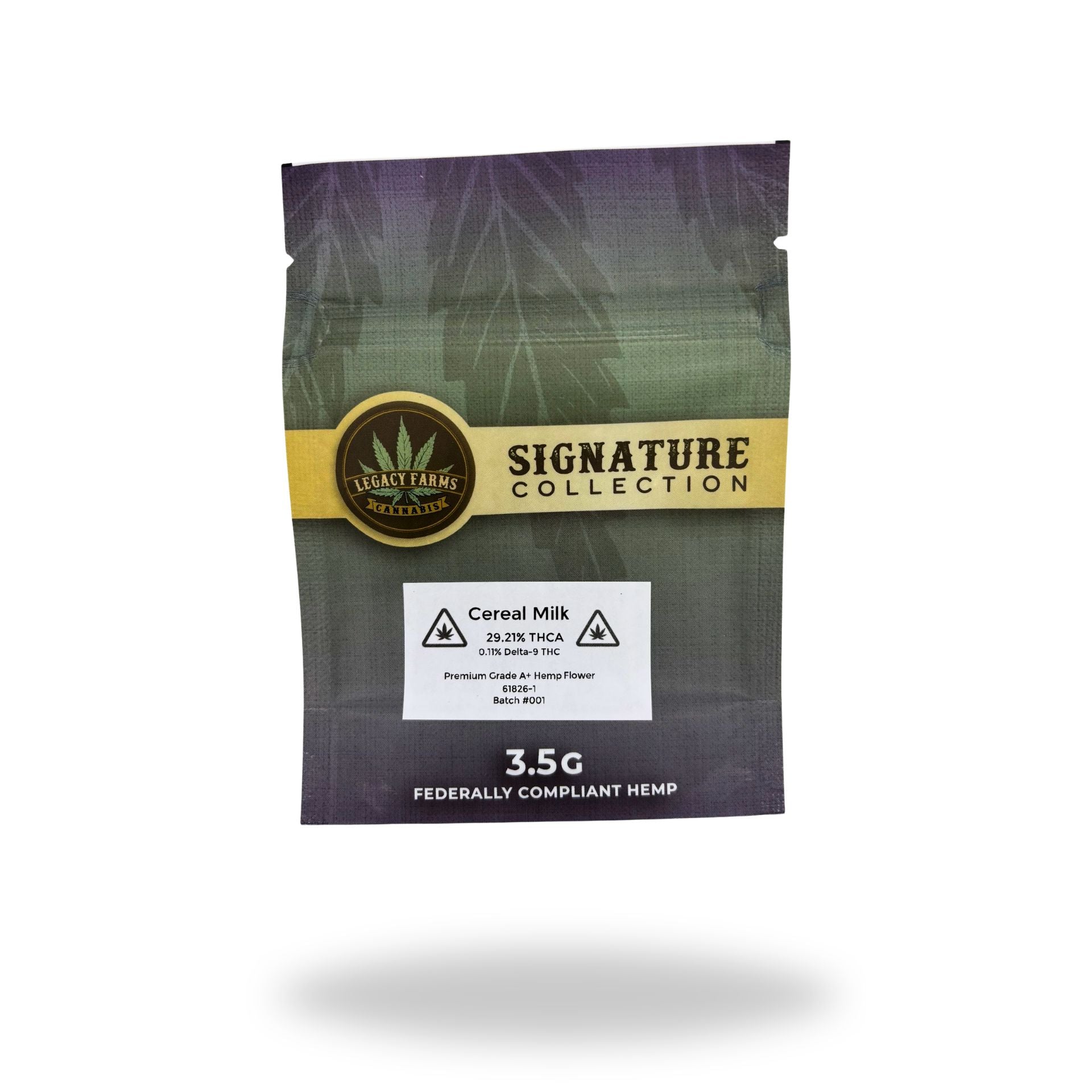 Cereal Milk Legacy Farms Grade A THCa Flower The Hemp Farmacy