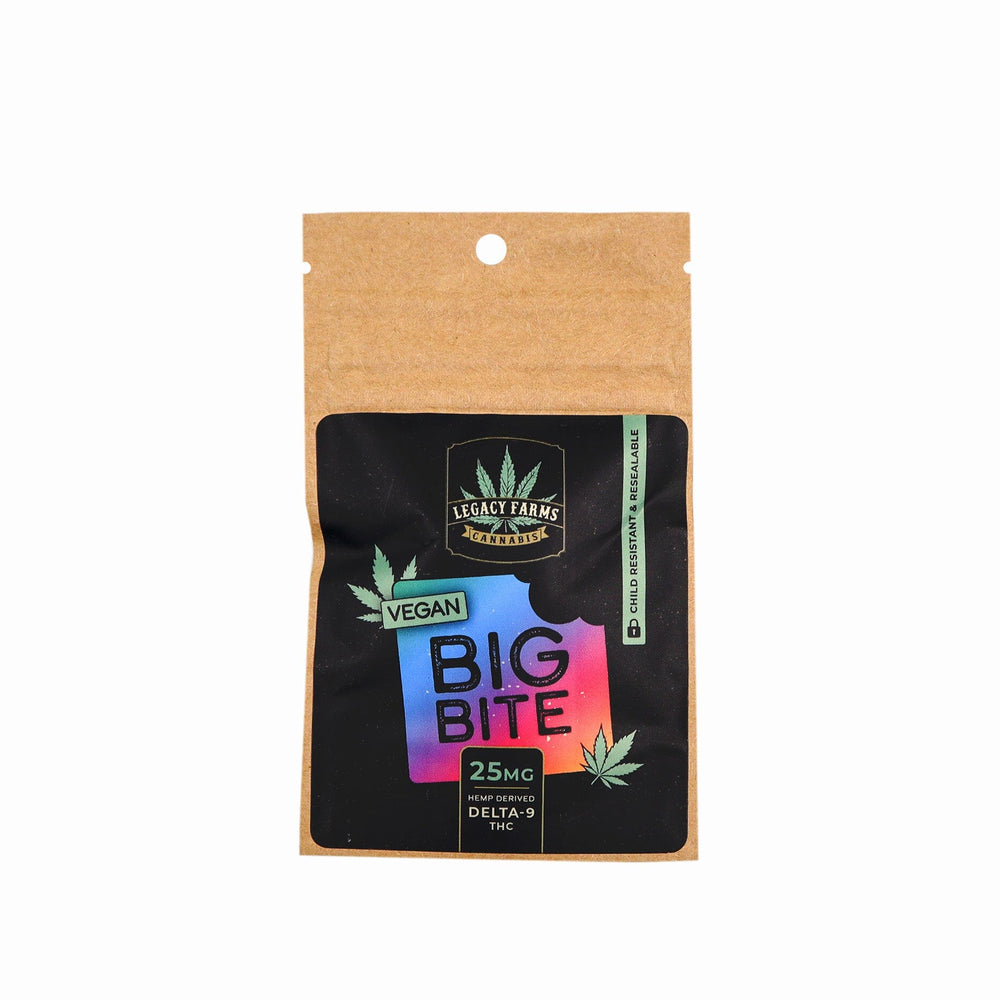 Delta 9 Big Bite 25 MG Edible Legacy Farm's