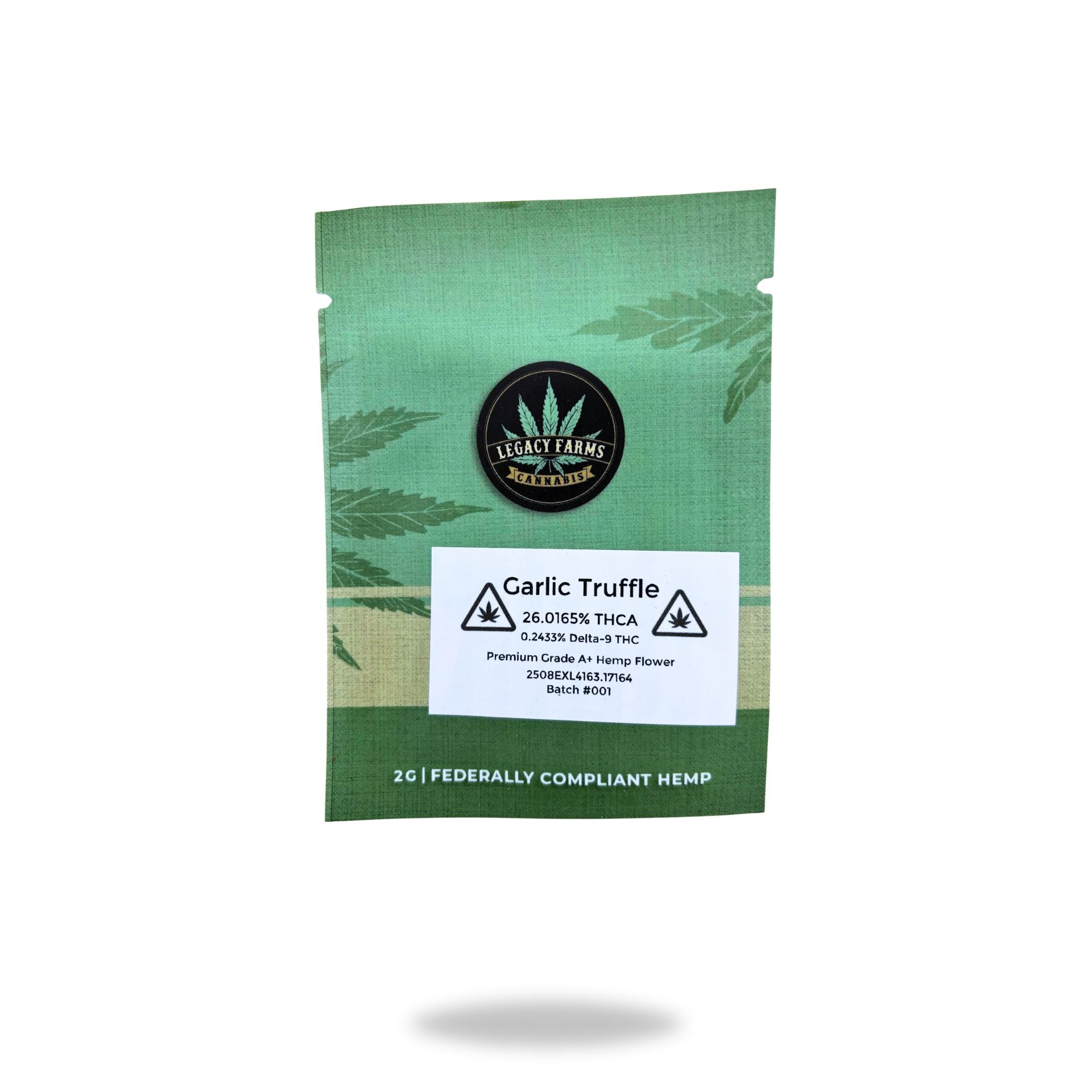 Garlic Truffle Legacy Farms Harvest Collection Flower Flower The Hemp Farmacy 2 Grams