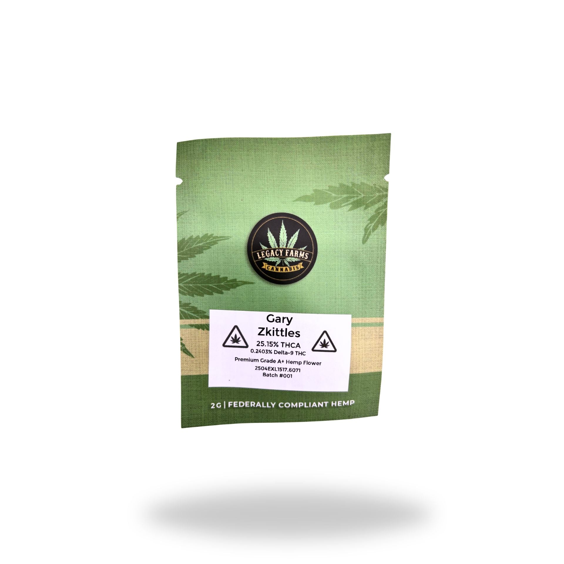 Gary Zkittles Legacy Farms Harvest Collection Flower (NEED QOH) Flower Legacy Farms 2 Grams