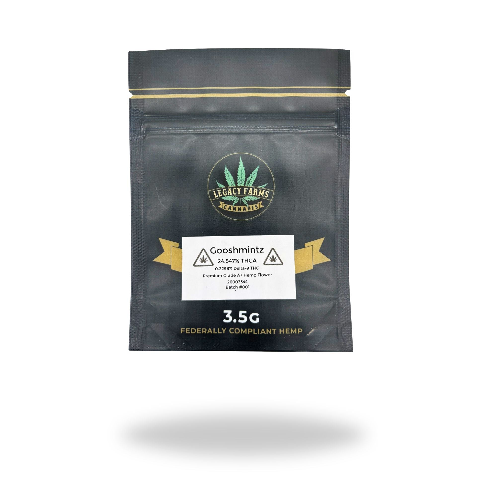 Gooshmintz Legacy Farms Grade A THCa Flower Flower Legacy Farms Eighth