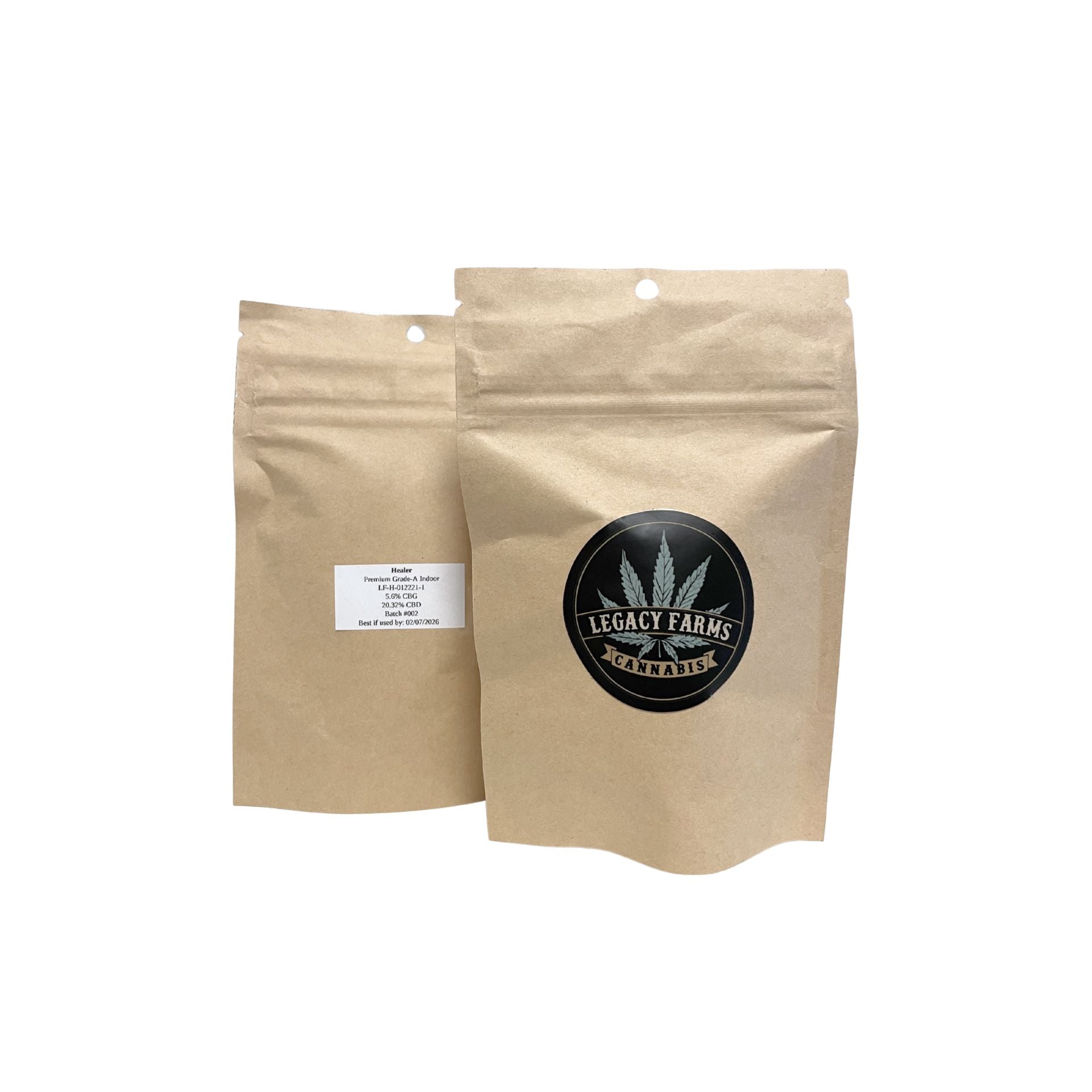 Healer Legacy Farms Grade A CBD Flower Flower The Hemp Farmacy Quarter