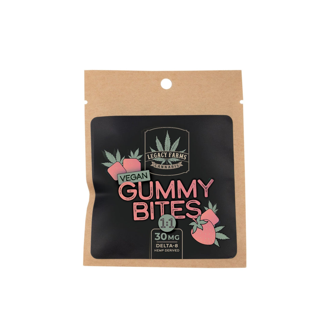 Legacy Farms Delta 8 CBD 1 1 Gummies 30 MG Edible Legacy Farm's