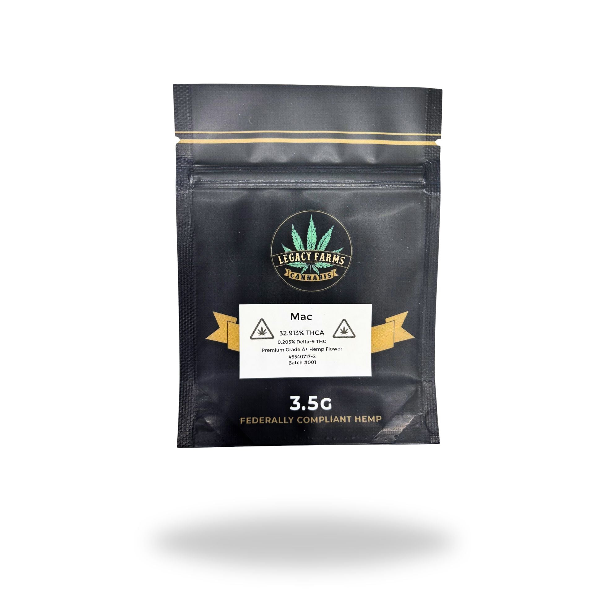 Mac Legacy Farms Grade A THCa Flower Flower Legacy Farms Eighth