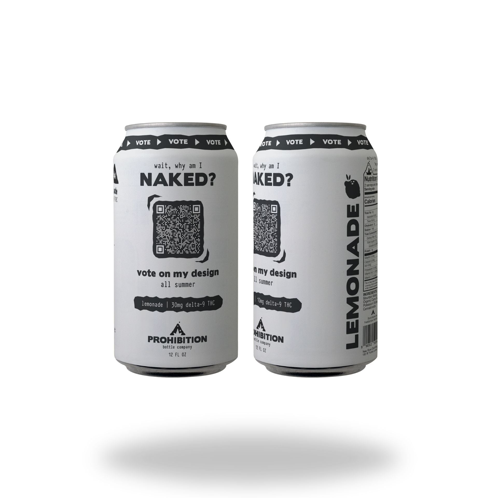 Prohibition Bottle Co. Lemonade 30 MG Drink The Hemp Farmacy