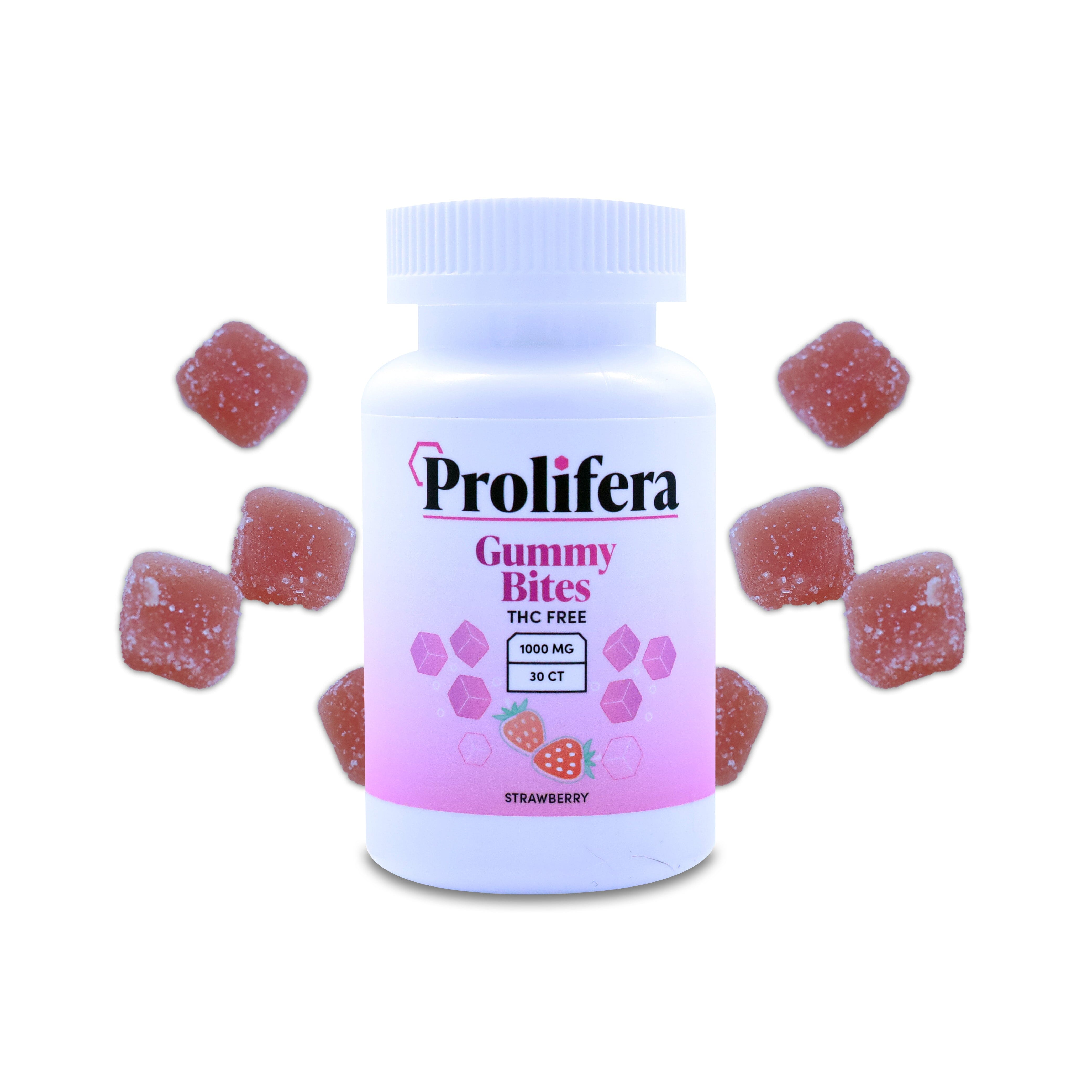 Prolifera THC-Free CBD Gummies 30 Count 1000 MG The Hemp Farmacy