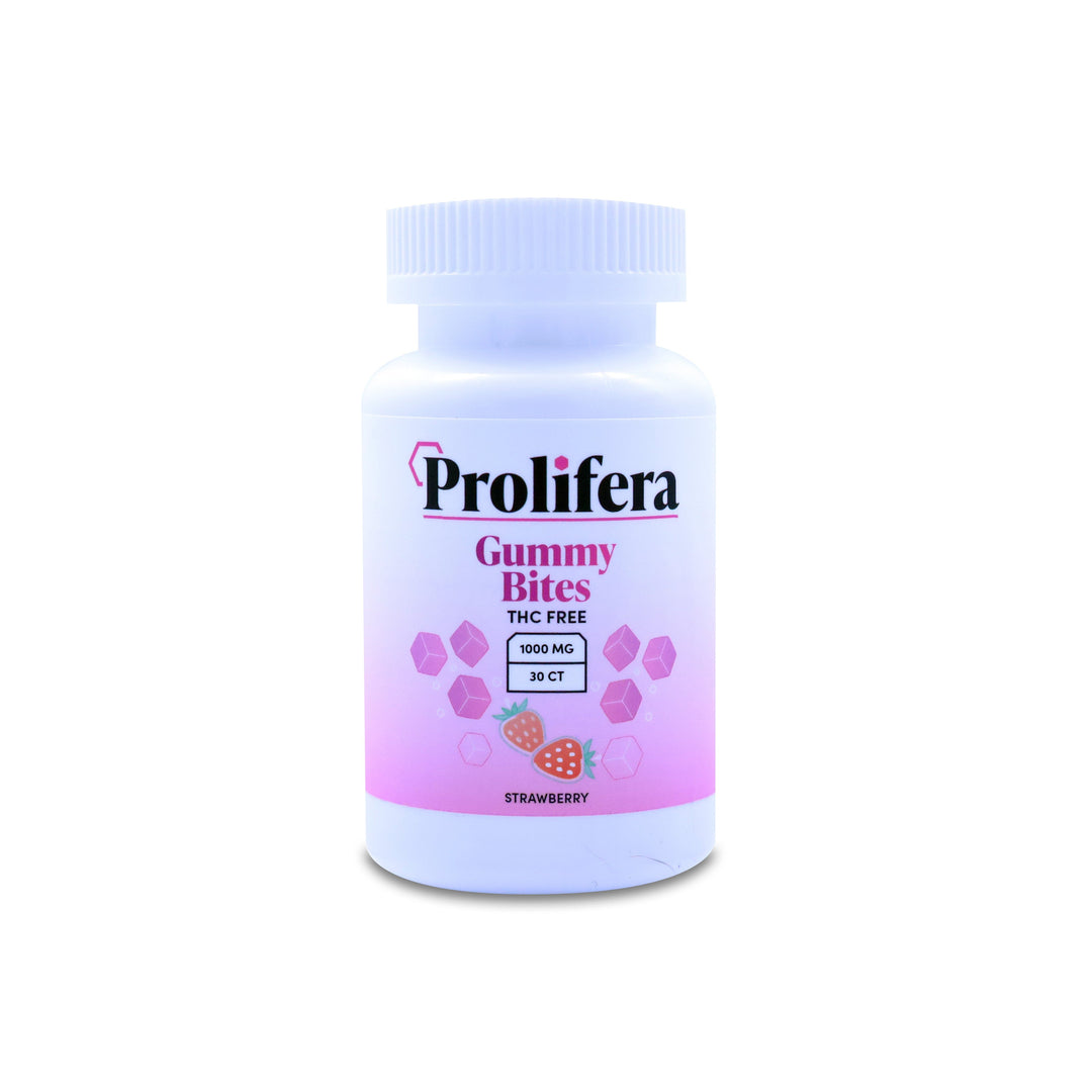 Prolifera THC-Free CBD Gummies 30 Count 1000 MG The Hemp Farmacy High-potency CBD gummies
Full spectrum hemp extract
CBD edibles for wellness
CBD gummies by The Hemp Farmacy
