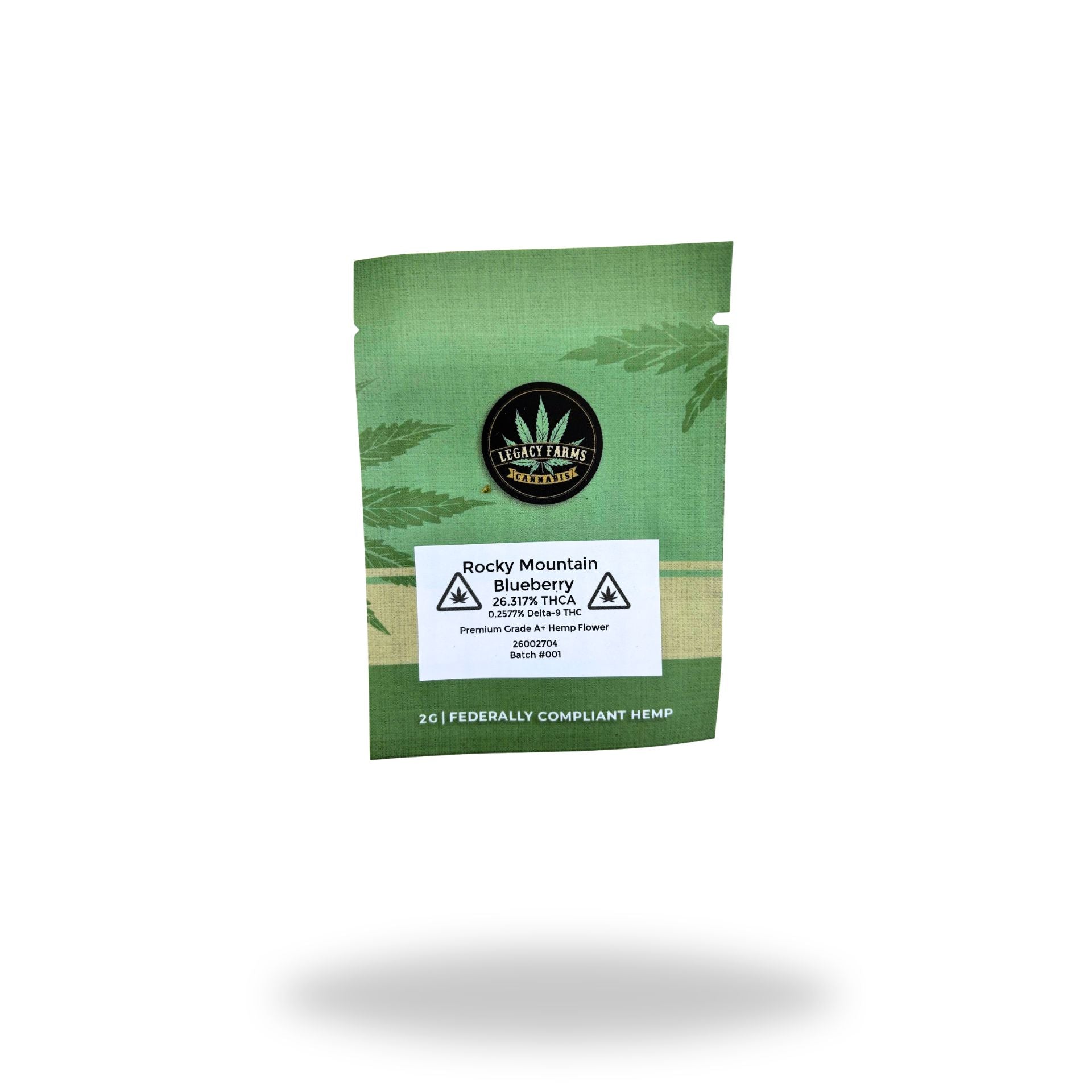 Rocky Mountain Blueberry Legacy Farms Harvest Collection Flower (Needs COA) Flower Legacy Farms 2 Grams