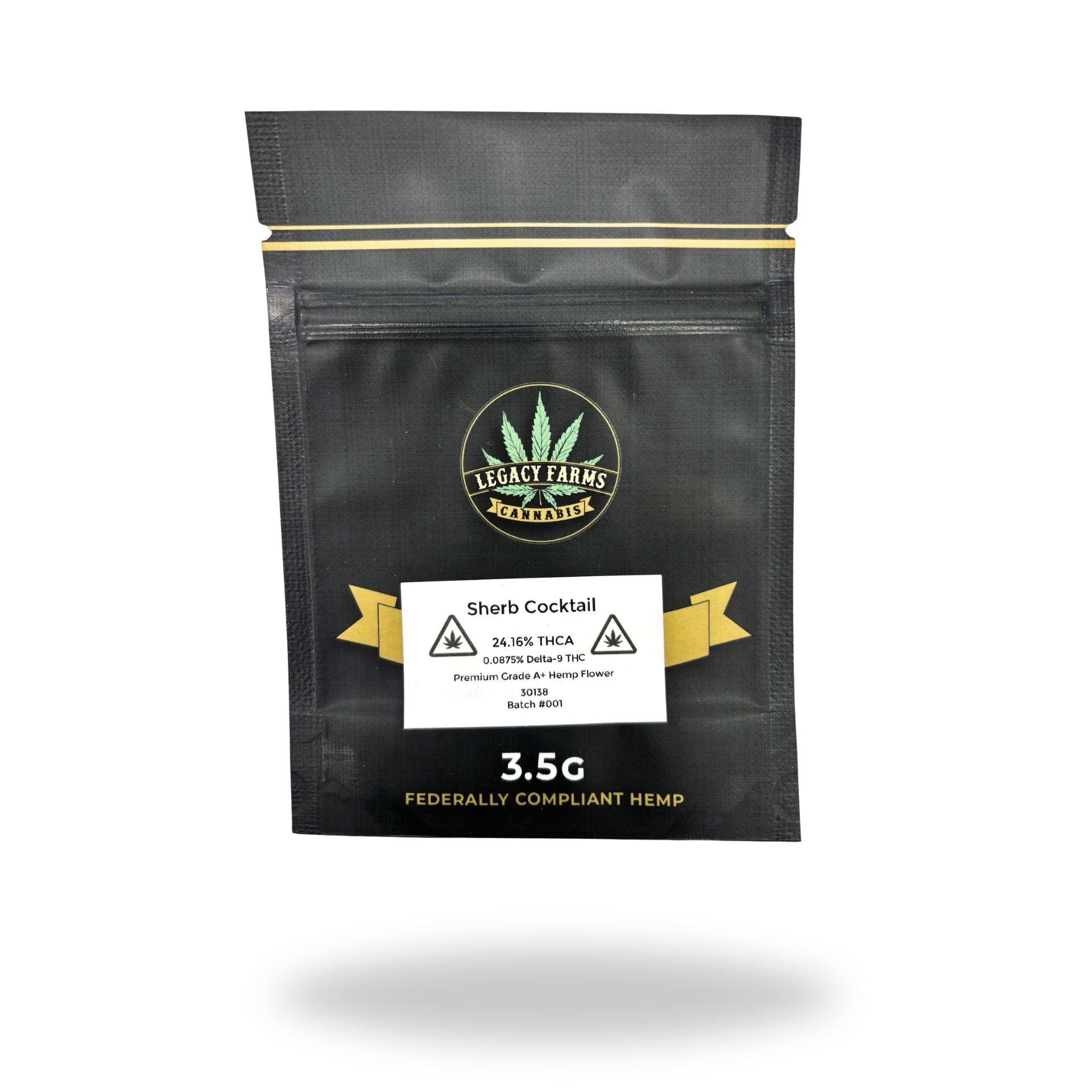 Sherb Cocktail Legacy Farms Grade A THCa Flower Flower Legacy Farms Eighth