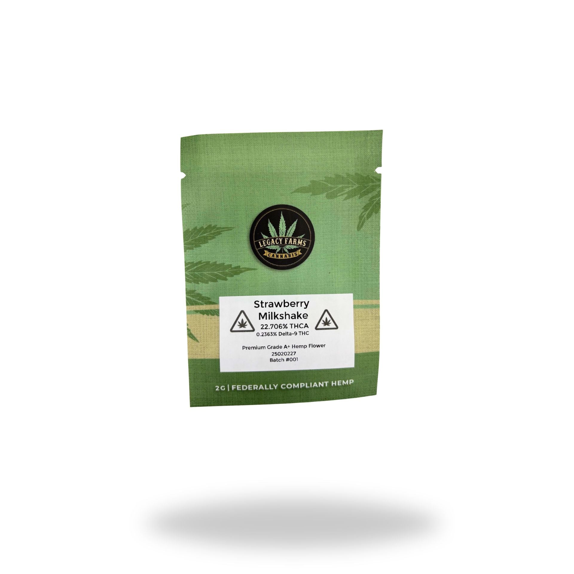 Strawberry Milkshake Legacy Farms Harvest Collection Flower Flower Legacy Farms 2 Grams