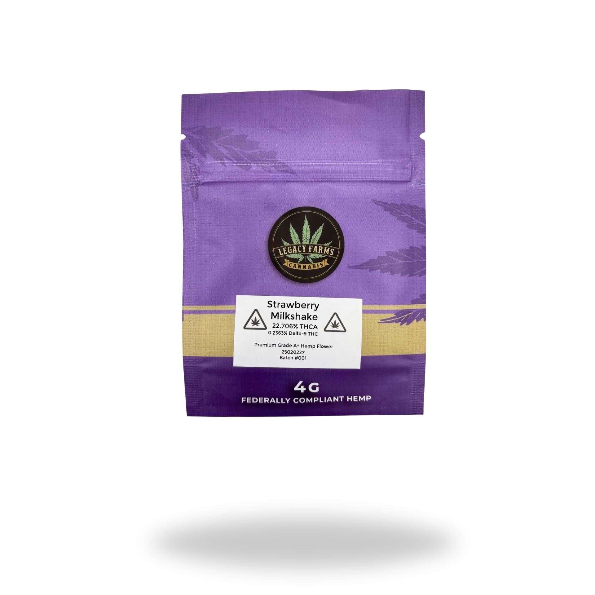 Strawberry Milkshake Legacy Farms Harvest Collection Flower Flower Legacy Farms 4 Grams