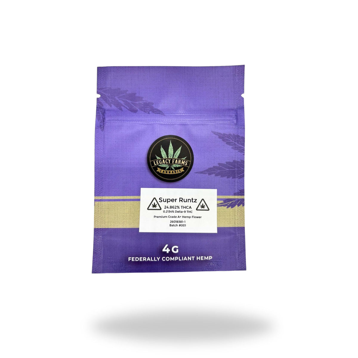 Super Runtz Legacy Farms Harvest Collection Flower Flower Legacy Farms 4 Grams