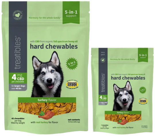 Treatibles CBD Pet Treats Pet Not specified Turkey Small