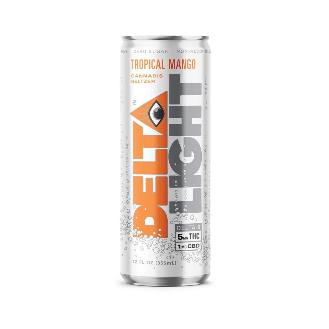 Tropical Mango Delta 9 CBD Live Resin Water Light Drink The Hemp Farmacy