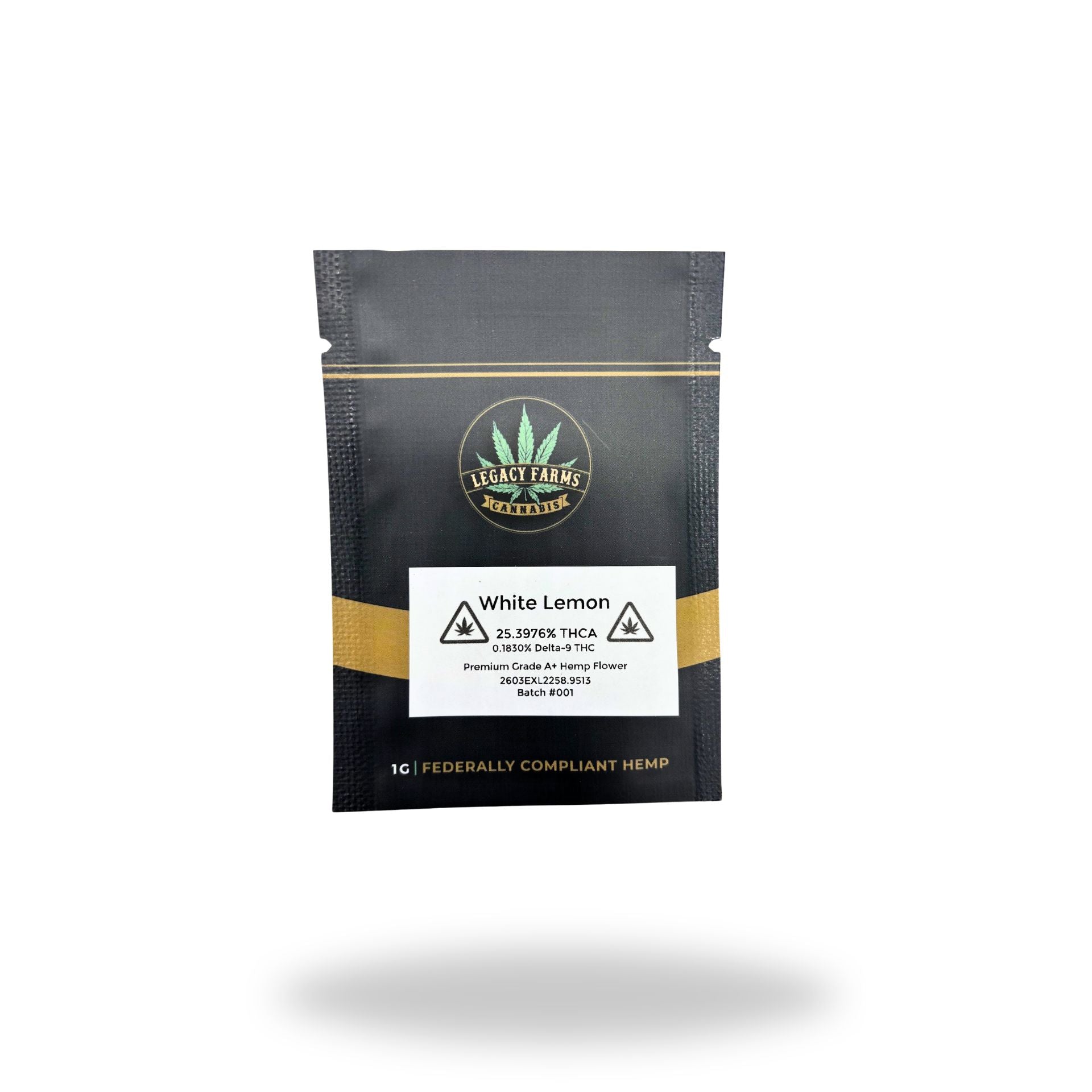 White Lemon Legacy Farms Grade A THCa Flower Flower Legacy Farms Gram
