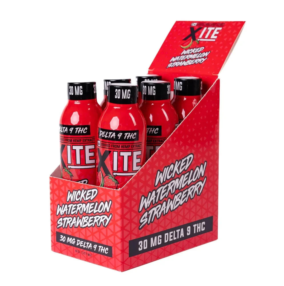 XITE Wicked Watermelon Strawberry Delta 9 Drink Drink The Hemp Farmacy