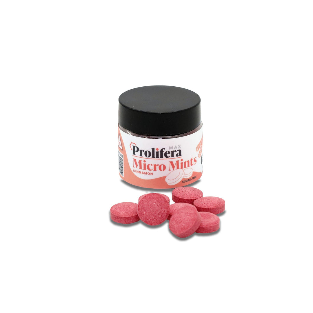 (21+) Prolifera Micro Mints Edible Prolifera Cinnamon Red