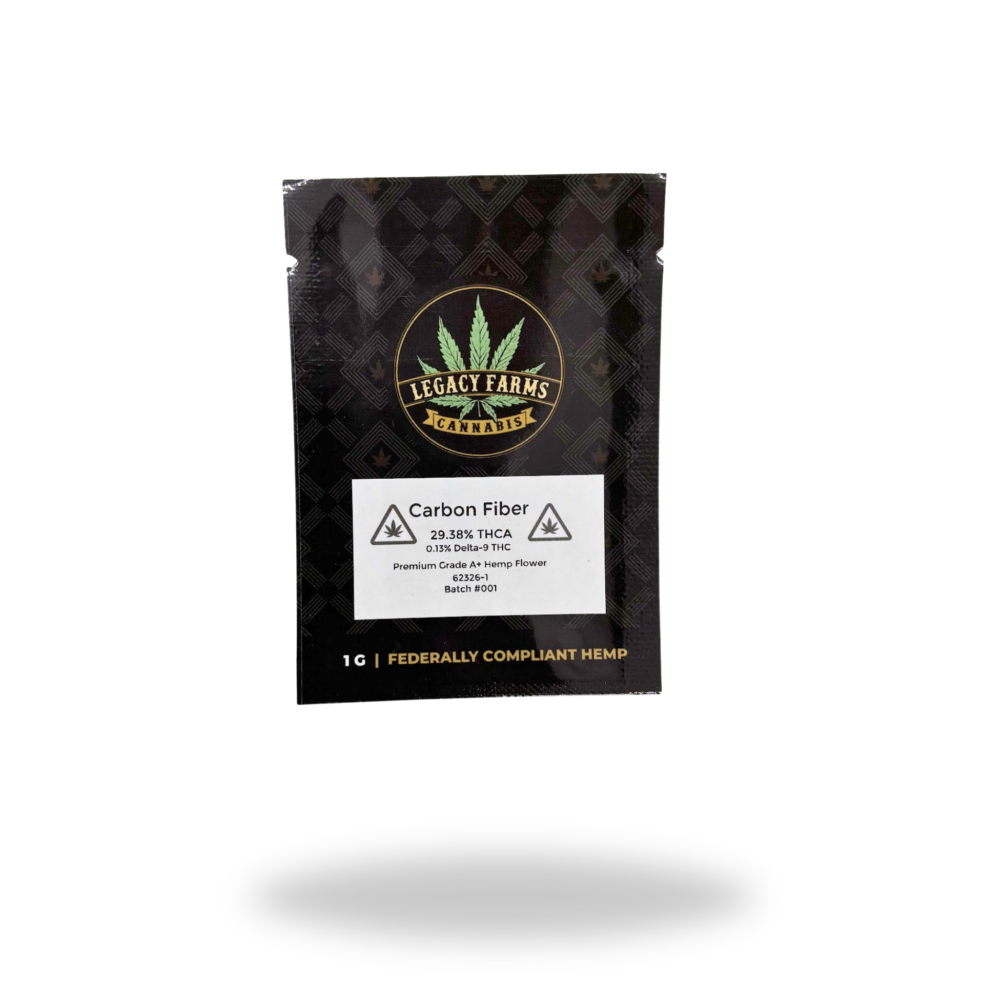Carbon Fiber Legacy Farms Grade A THCa Flower