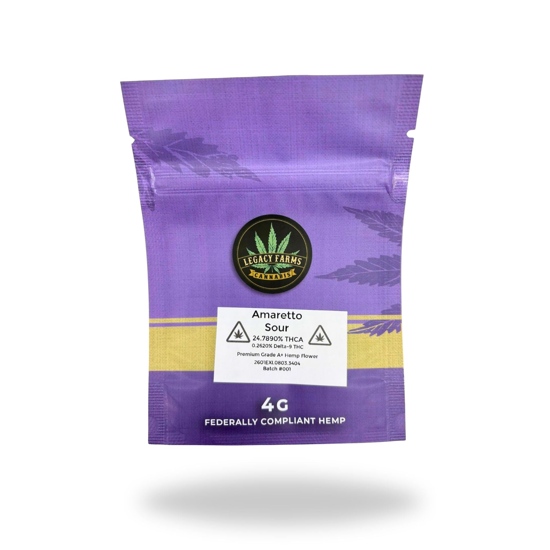 Amaretto Sour Legacy Farms Harvest Collection Flower The Hemp Farmacy 4 Grams 
