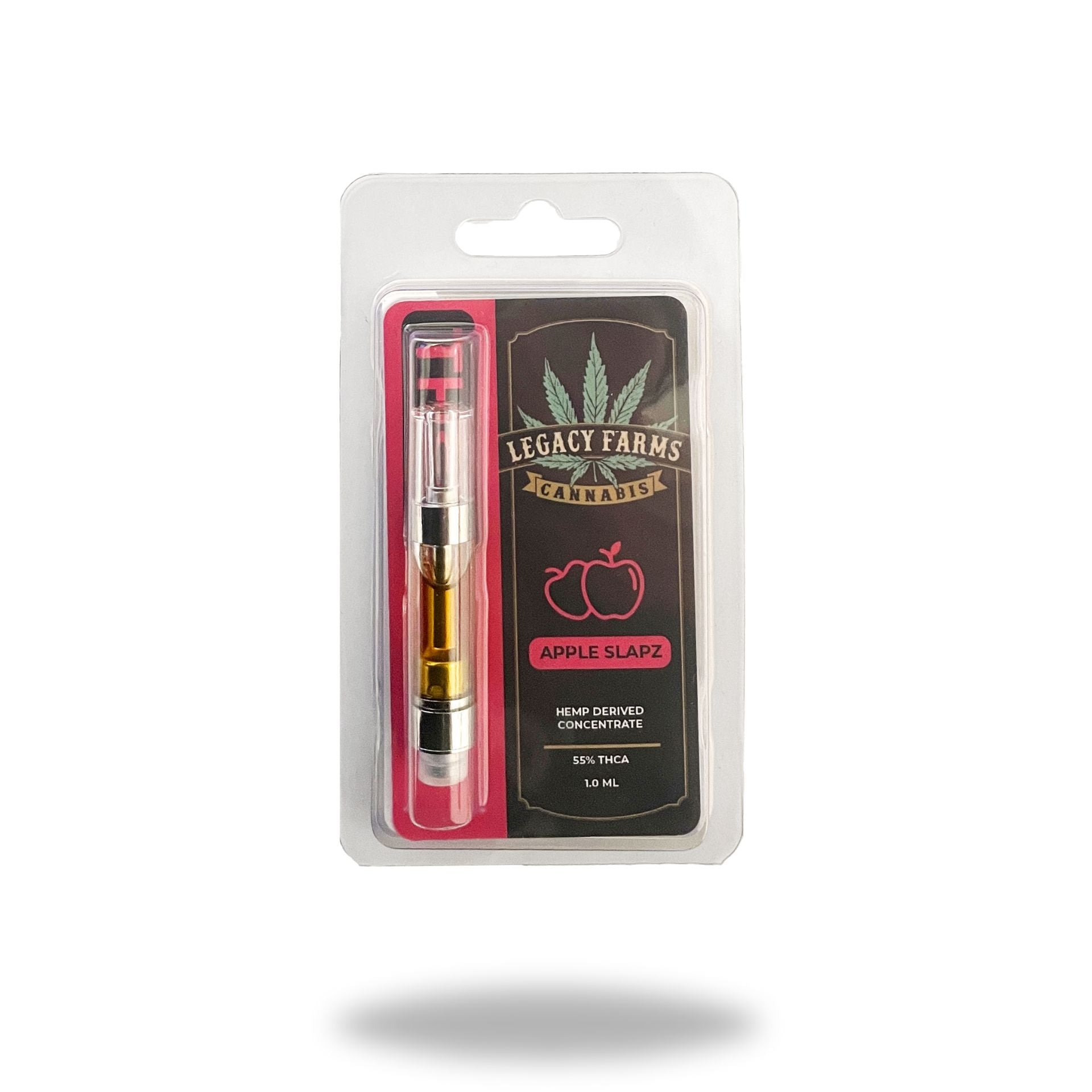 Apple Slapz Legacy Farms THCa Vape Cartridge Vape/Dabs The Hemp Farmacy 