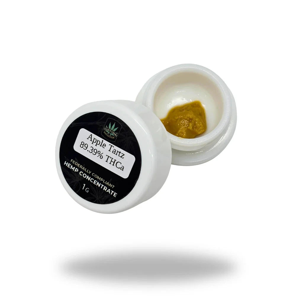 Apple Tartz Legacy Farms THCA Diamond Concentrates Vape/Dabs The Hemp Farmacy 