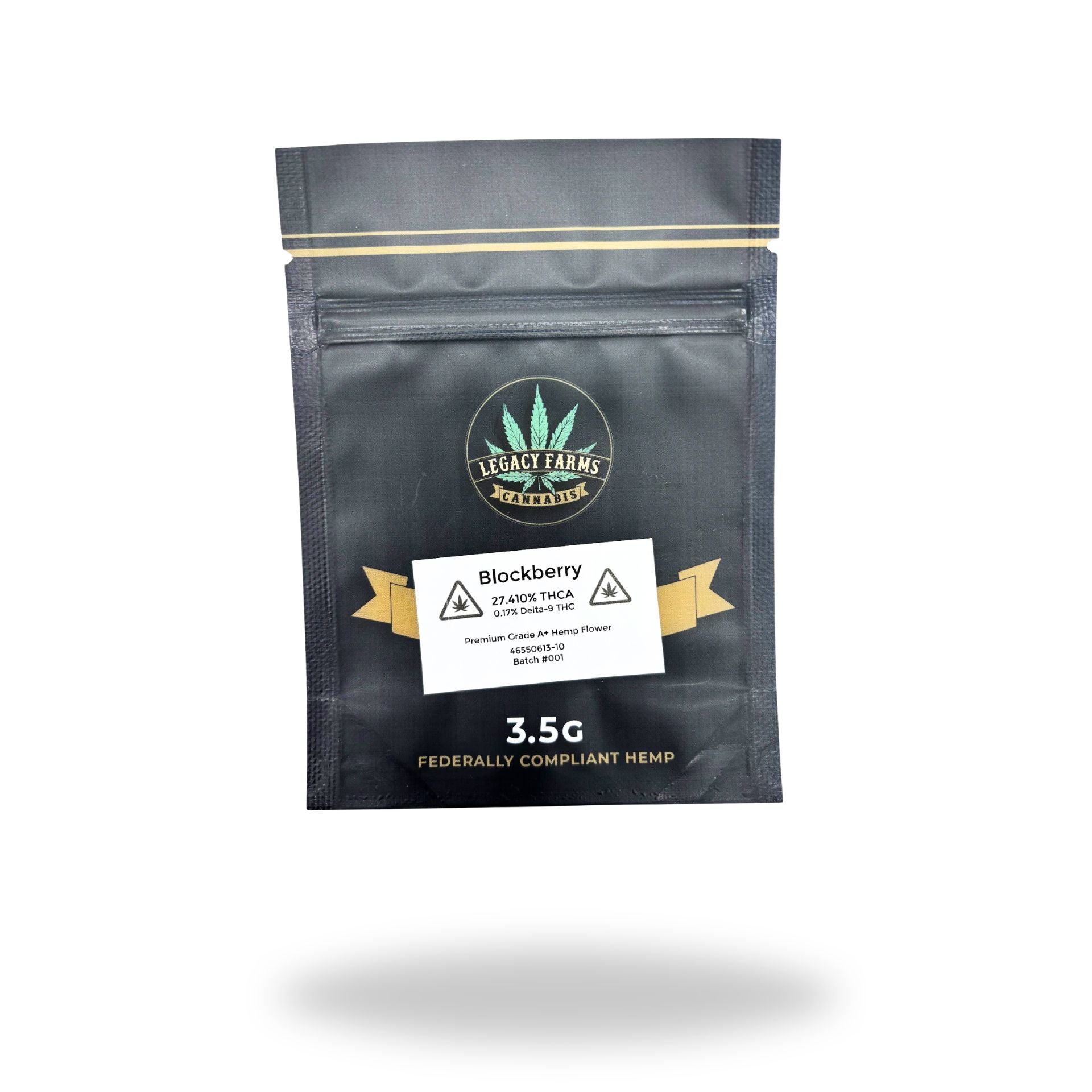 Blockberry Legacy Farms Grade A THCa Flower Flower Legacy Farms Eighth 