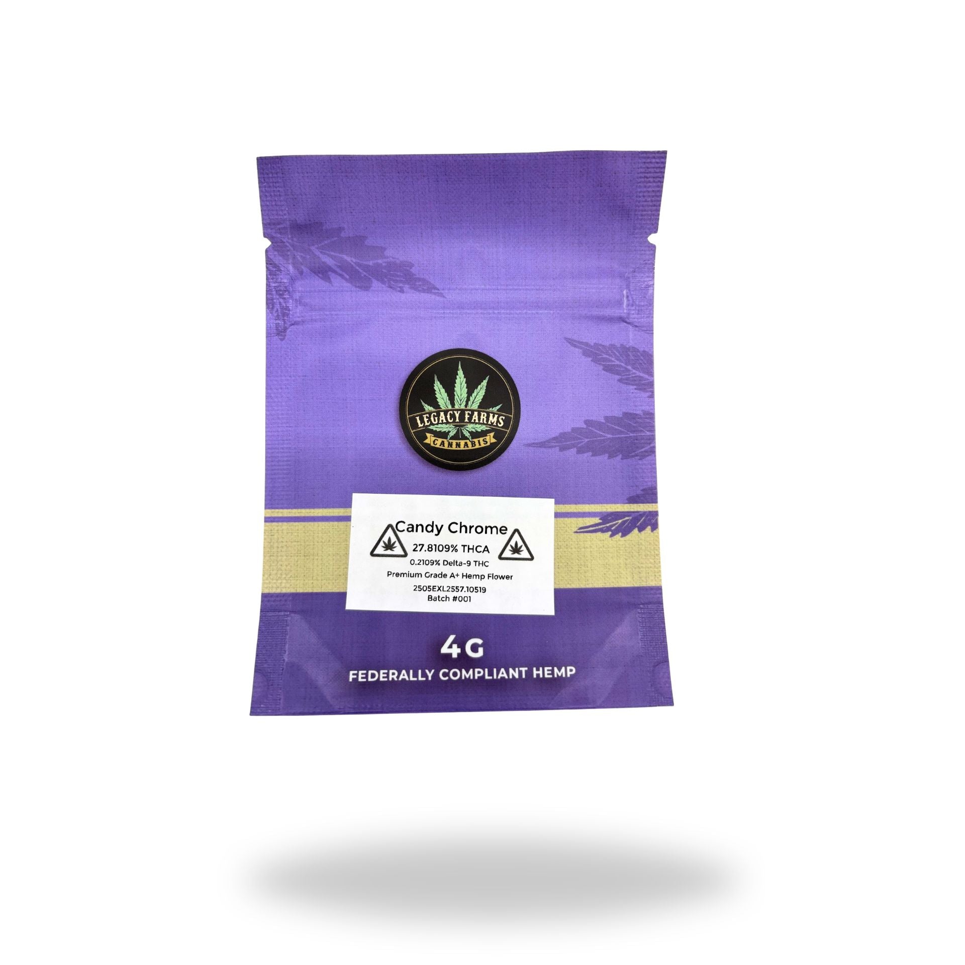 Candy Chrome Legacy Farms Harvest Collection Flower Flower Legacy Farms 4 Grams 