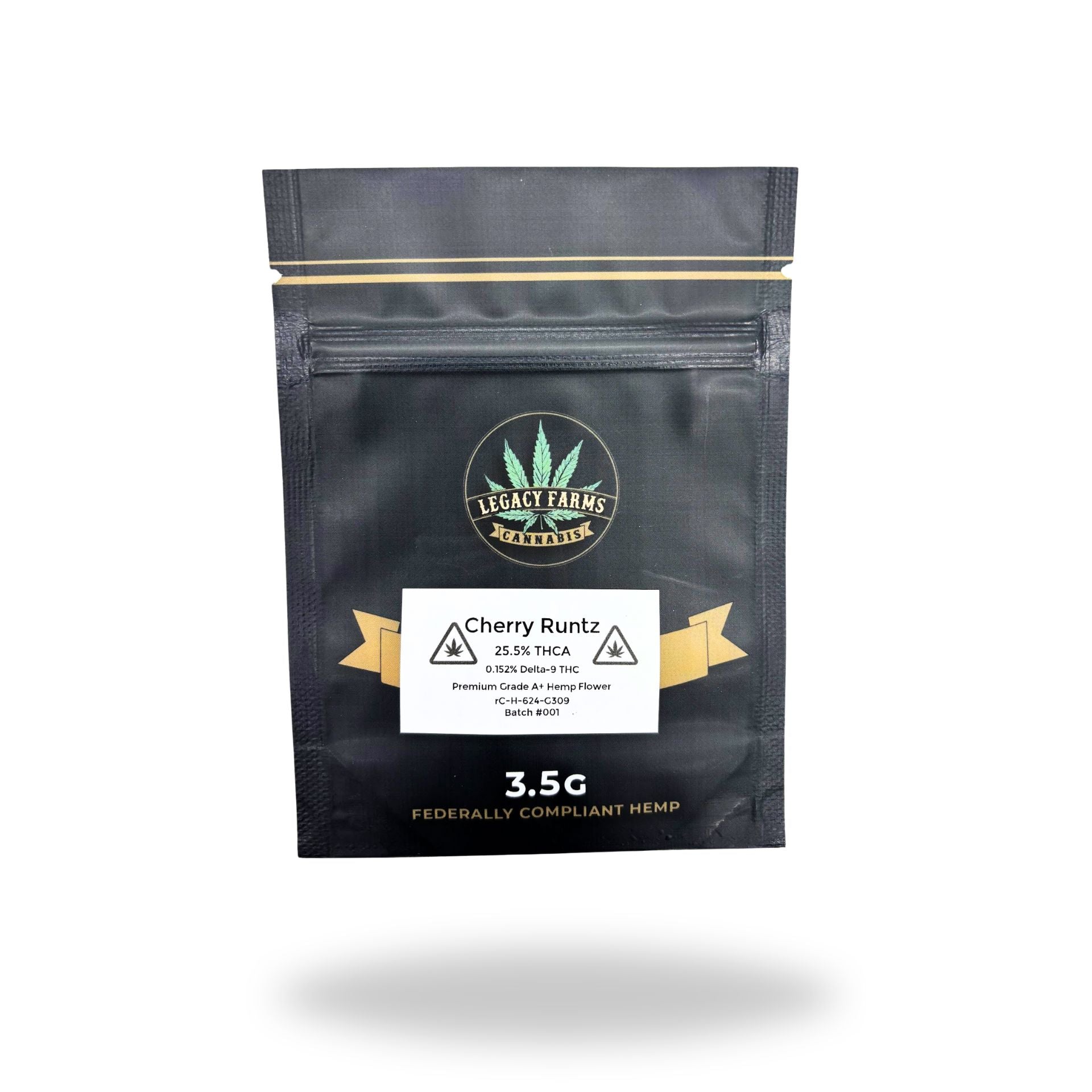 Cherry Runtz Legacy Farms Grade A THCa Flower Flower Legacy Farms Eighth 