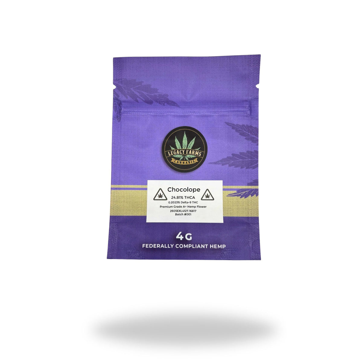 Chocolope Legacy Farms Harvest Collection Flower (TBP) Flower Legacy Farms 4 Grams 