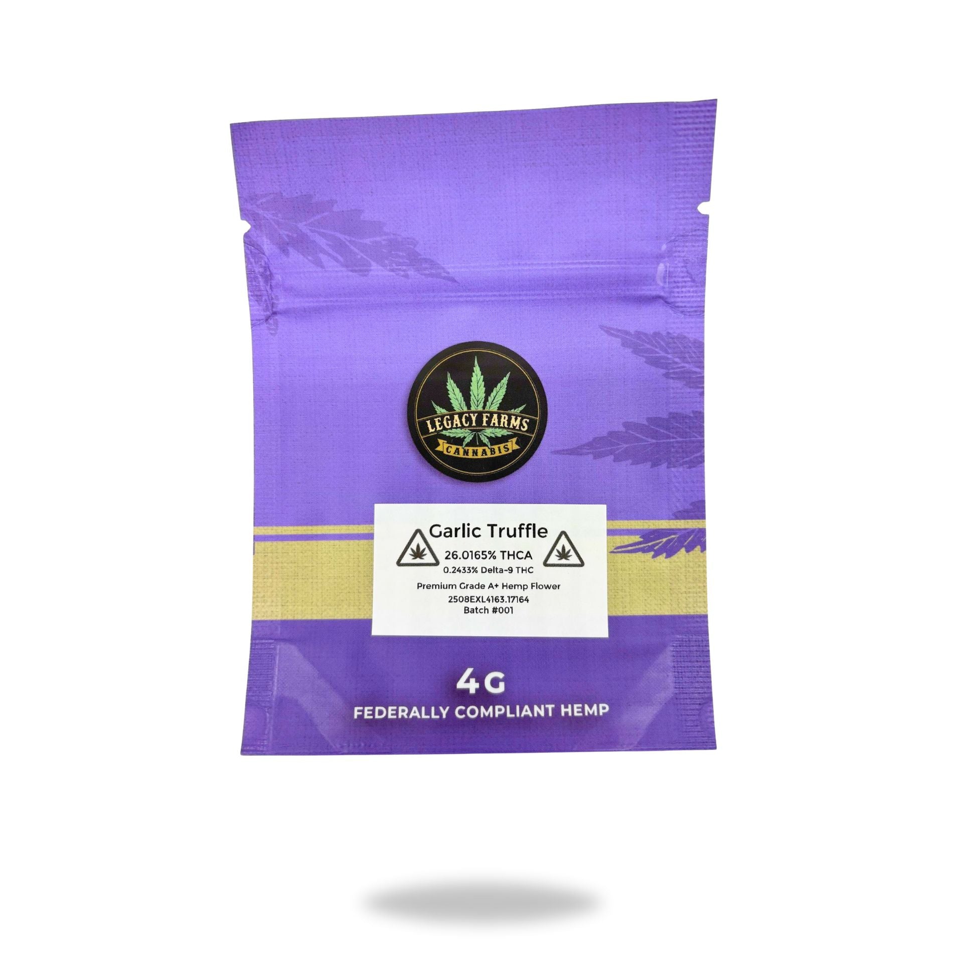 Garlic Truffle Legacy Farms Harvest Collection Flower Flower The Hemp Farmacy 4 Grams 