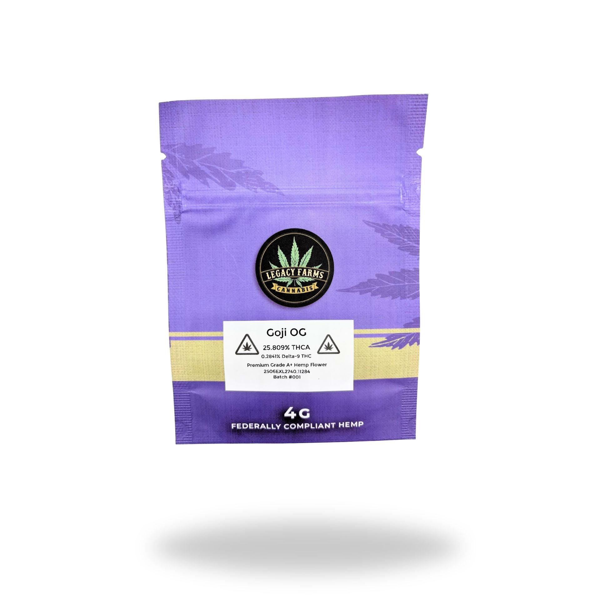 Goji OG Legacy Farms Harvest Collection Flower Flower Legacy Farms 4 Grams 