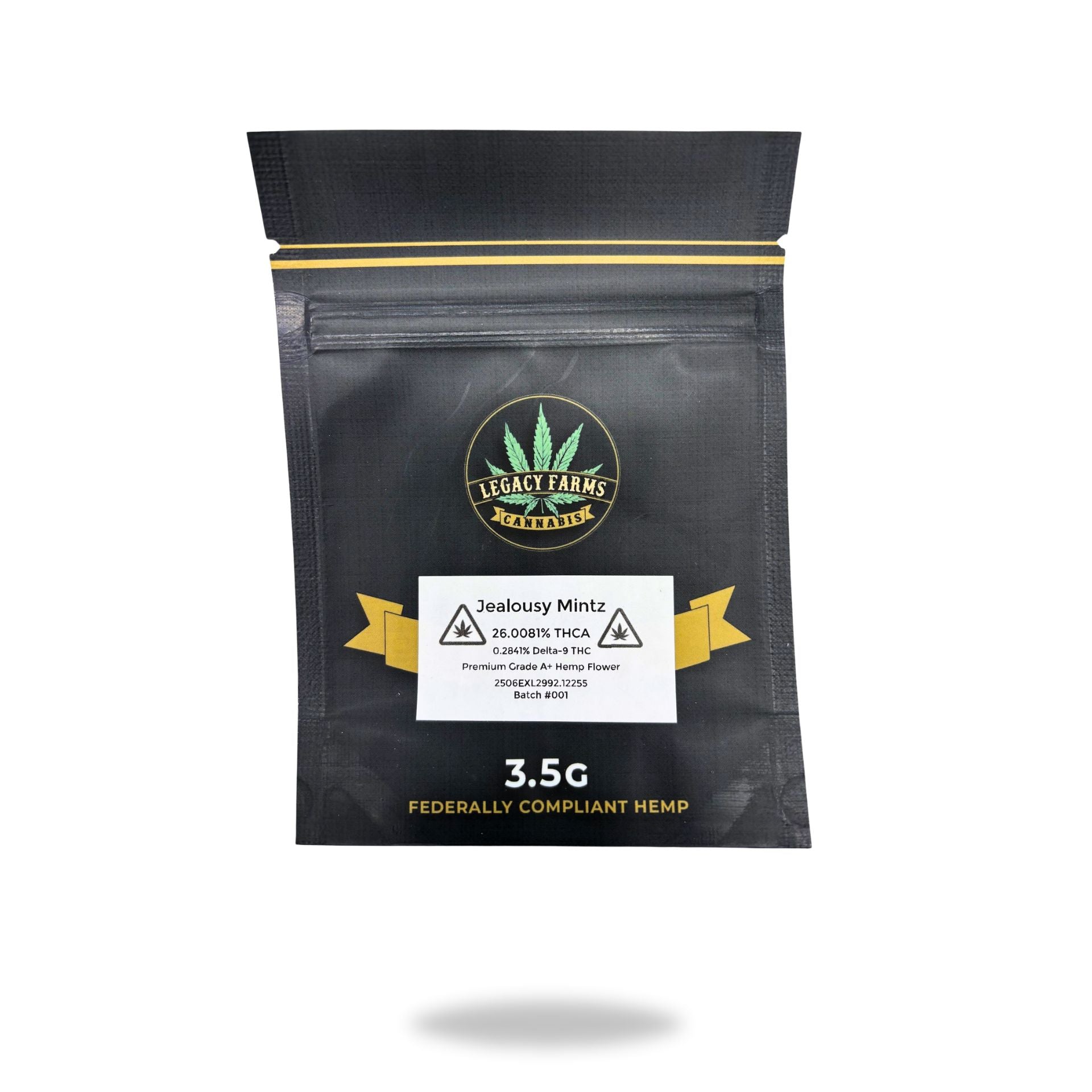 Jealousy Mintz Legacy Farms Grade A THCa Flower (Needs COA Linked) Flower The Hemp Farmacy Eighth 