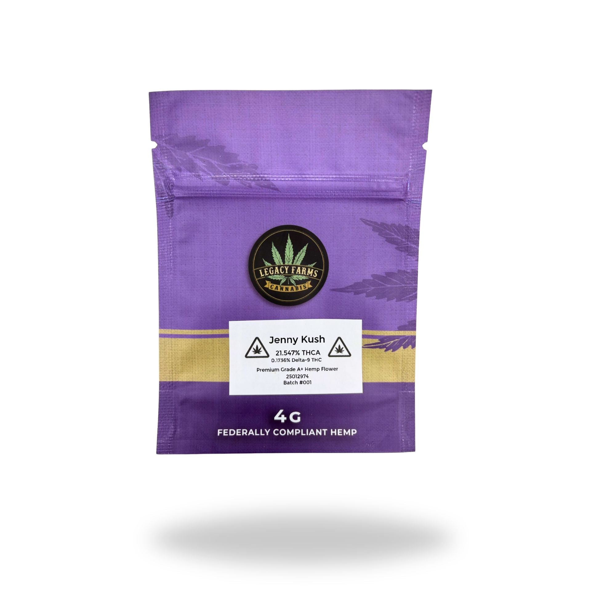 Jenny Kush Legacy Farms Harvest Collection Flower The Hemp Farmacy 