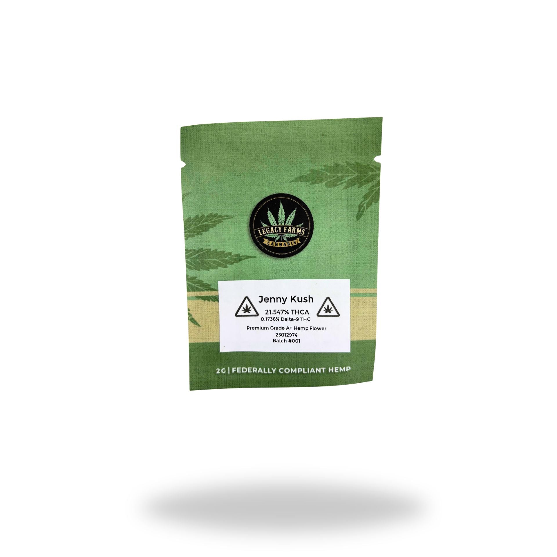 Jenny Kush Legacy Farms Harvest Collection Flower The Hemp Farmacy 