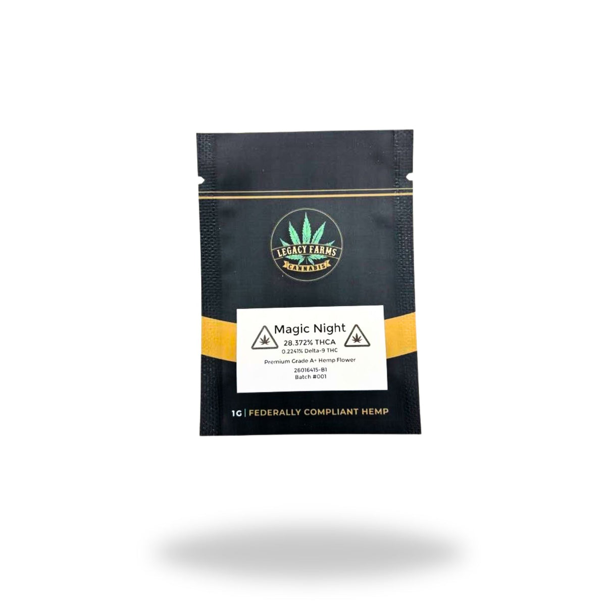 Magic Night Legacy Farms Grade A THCa Flower Flower Legacy Farms Gram 