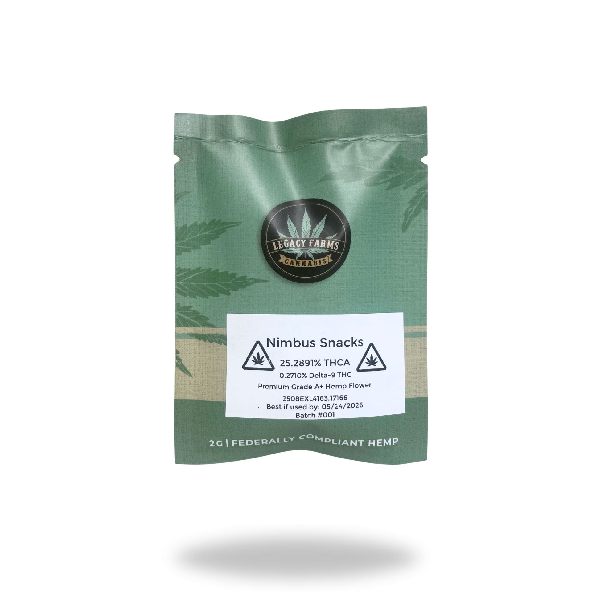 Nimbus Snacks Legacy Farms Harvest Collection Flower Flower Legacy Farms 2 Grams 