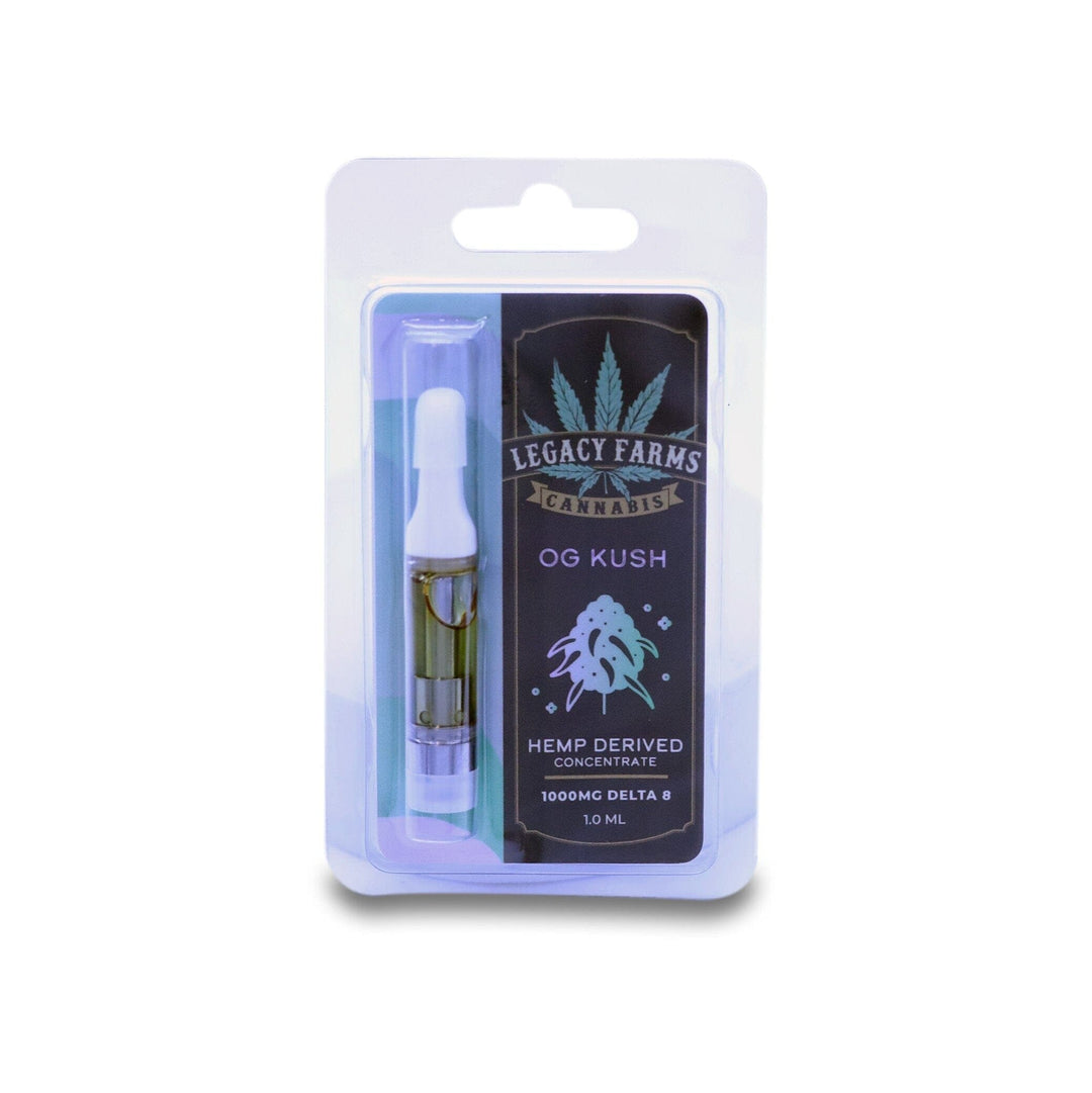 OG Kush Legacy Farms Delta 8 Cartridge The Hemp Farmacy 