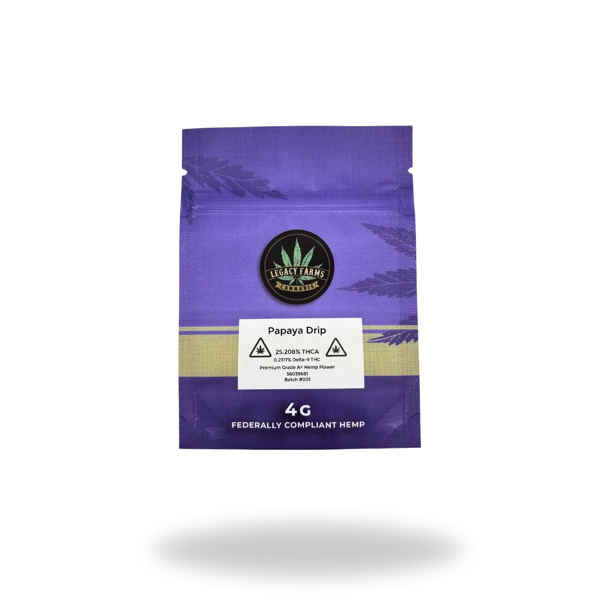 Papaya Drip Legacy Farms Harvest Collection Flower Flower Legacy Farms 4 Grams 