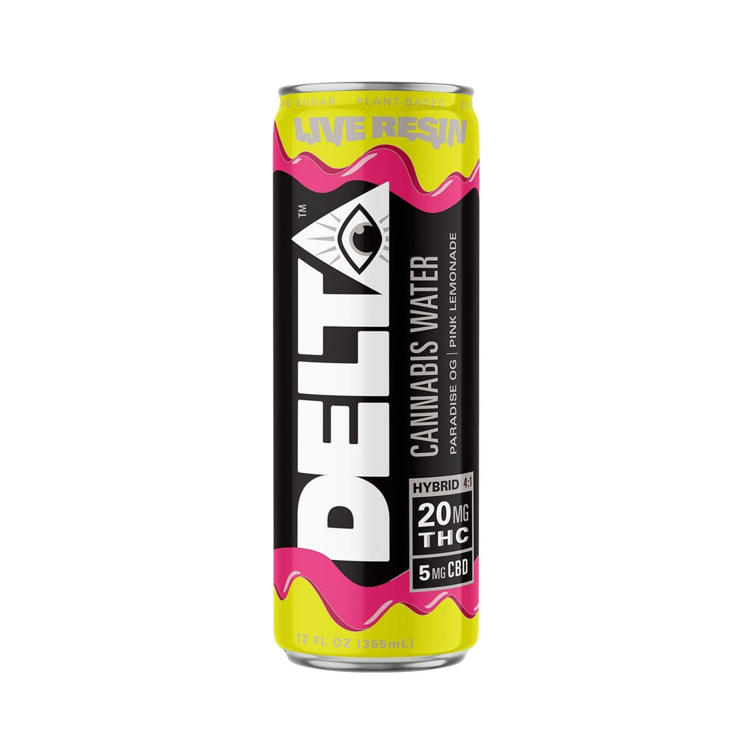 Pink Lemonade Delta 9 CBD Live Resin Water Drink The Hemp Farmacy 