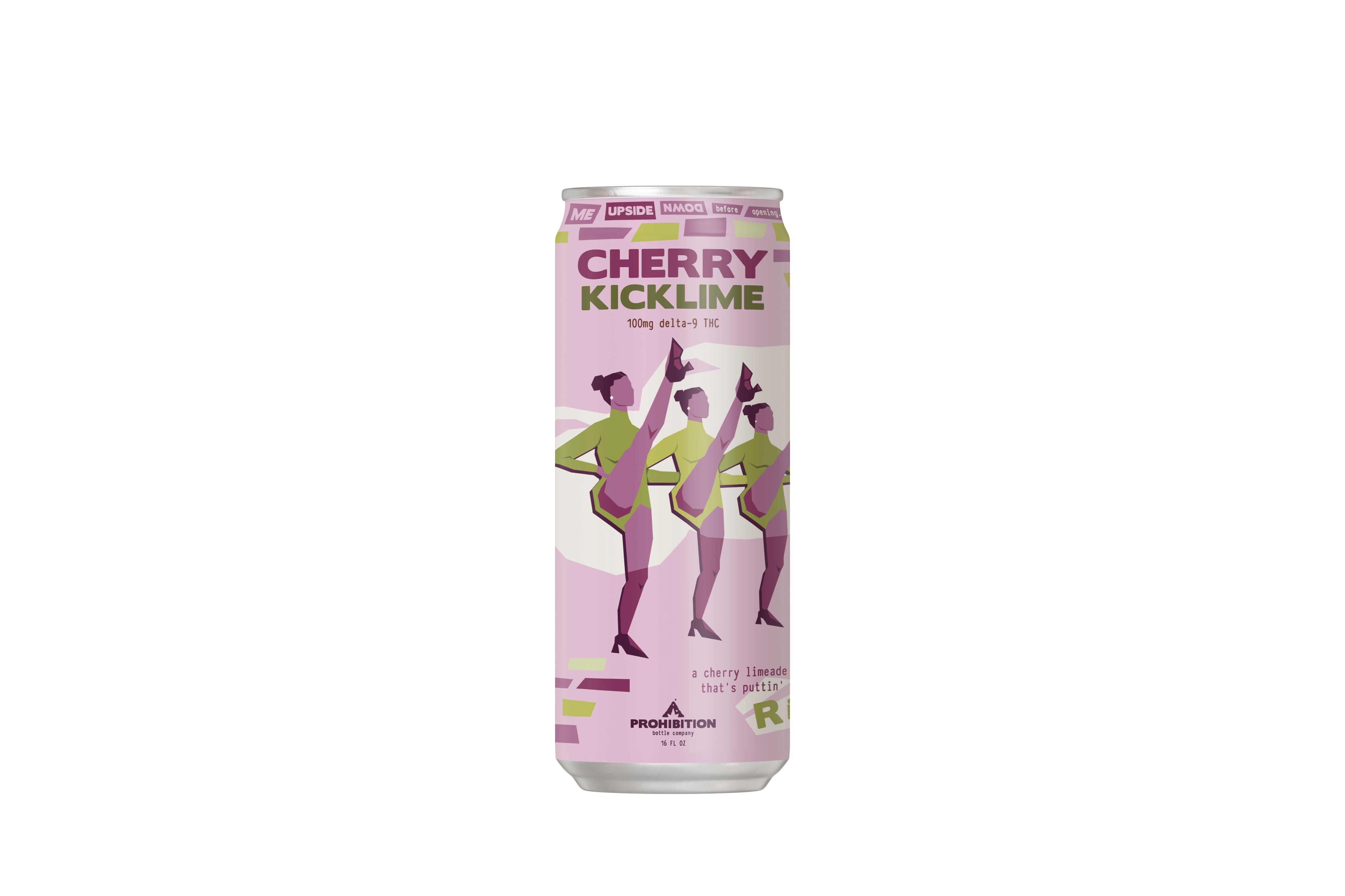 Prohibition Bottle Co Charleston Cherry Kicklime 100 Mg The Hemp Farmacy 
