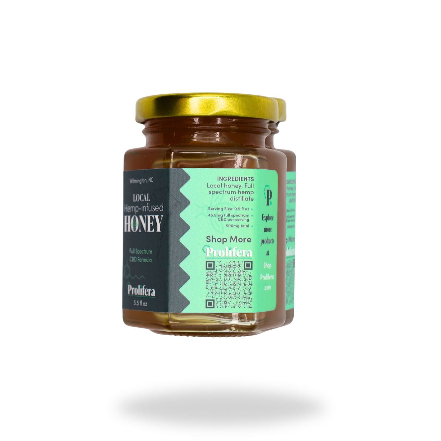 Prolifera CBD Full Spectrum Honey Jar Edible The Hemp Farmacy 